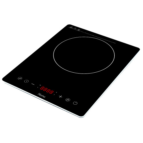 Котлон индукционен HOMA HP-2000SL, touch-бутони, единичен, 2000W